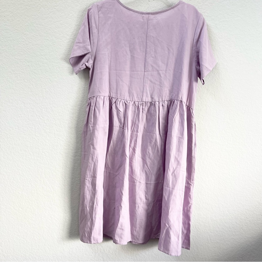 Tradlands Nico Dress Lilac Size Medium - Picture 4 of 6